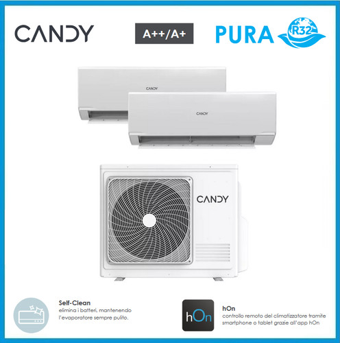 Candy pura condizionatore dual - candy,